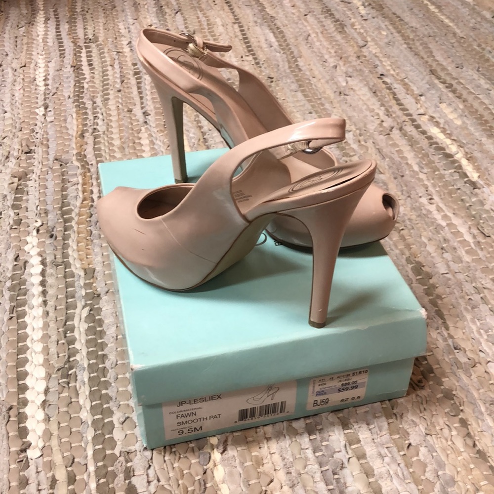 Jessica Simpson JP-LeslieX size 9.5 Fawn Patent Leather - Picture 2 of 11